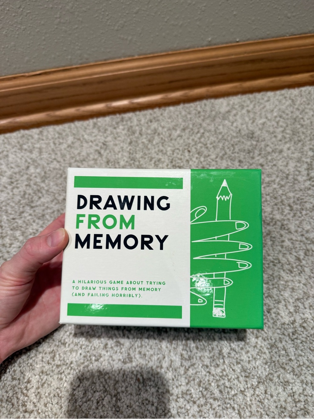 Drawing From Memory Card Game Hilarious Drawing & Guessing Party Game New